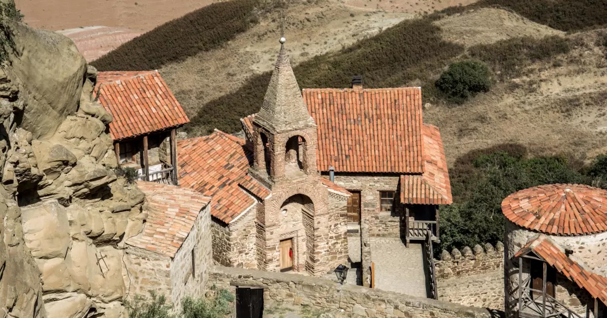Davit-Gareja Monastery Complex and the Rainbow mountains