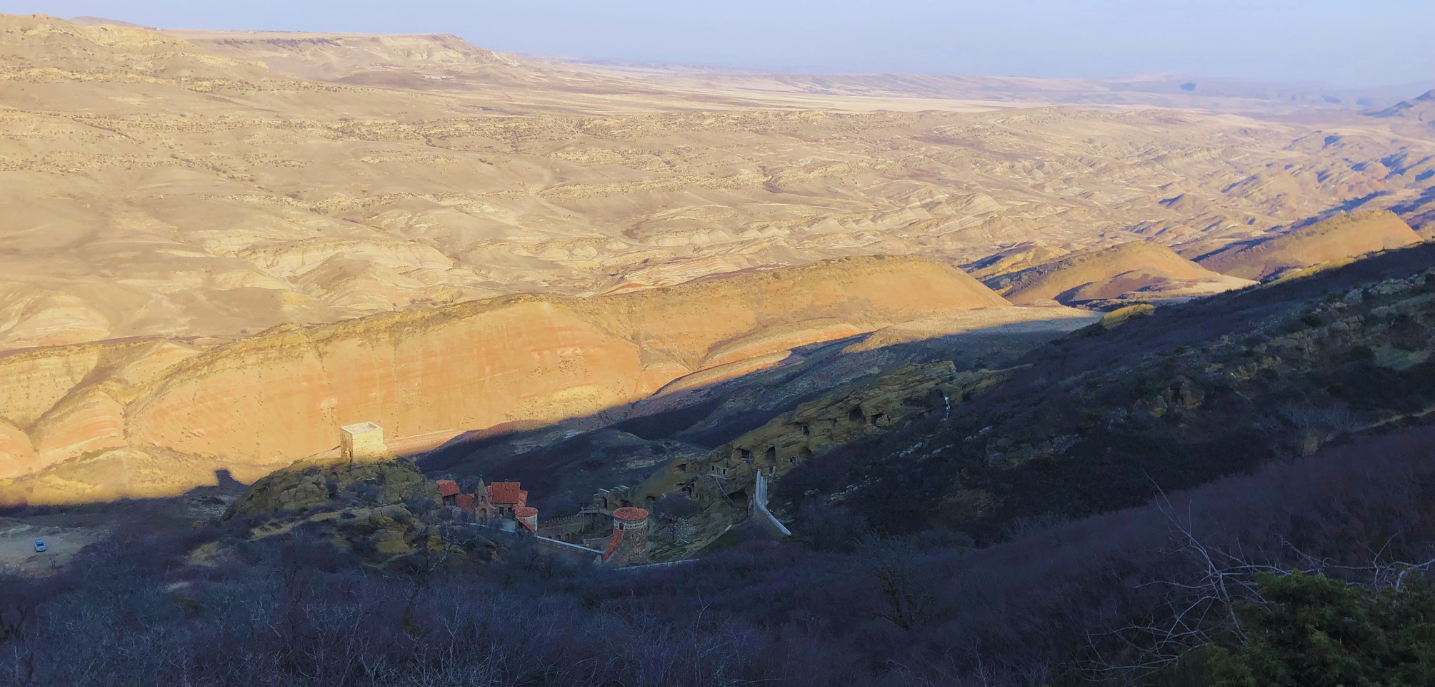 Davit-Gareja Monastery Complex and the Rainbow mountains